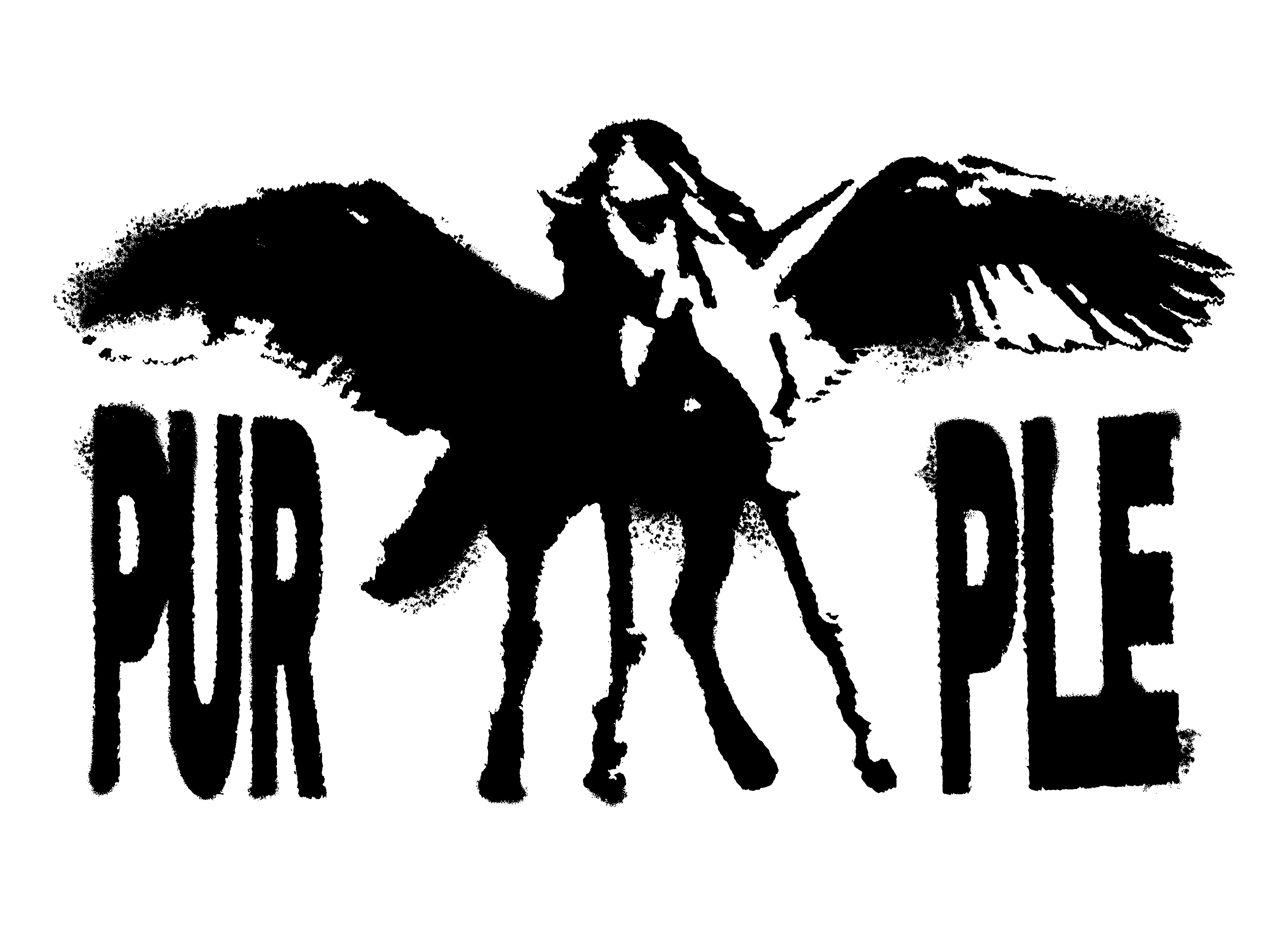 Purple pegasus logo